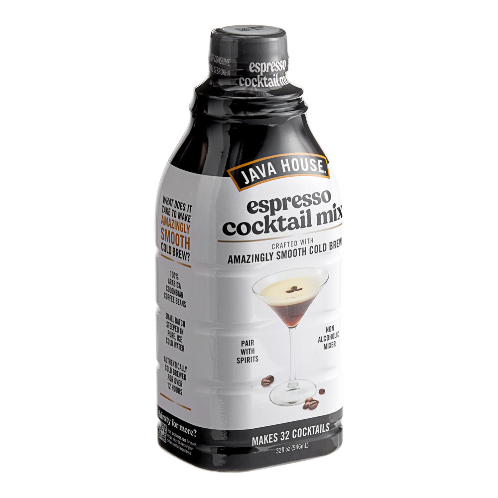Java House Cold Brew Espresso Martini Mix 4:1 Concentrate 32 fl. oz.