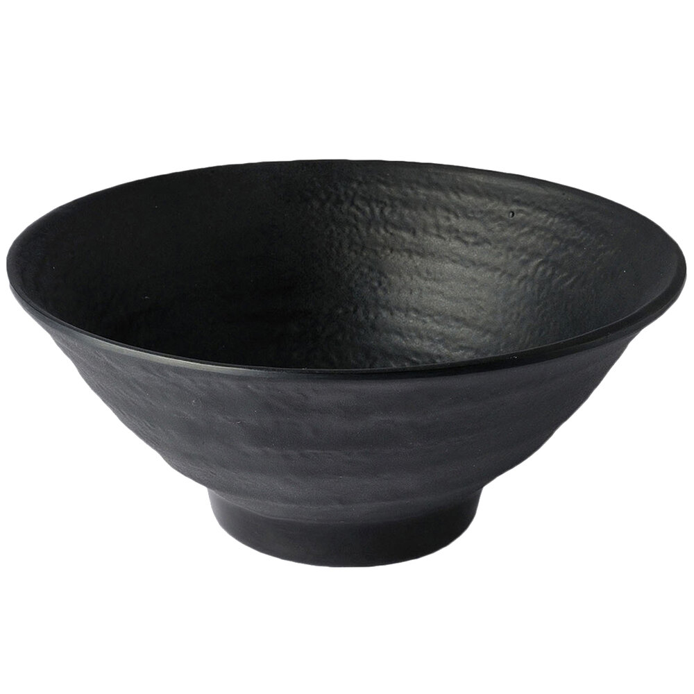 Elite Global Solutions JW1006 Zen 20 Oz Black Bowl 6 Case