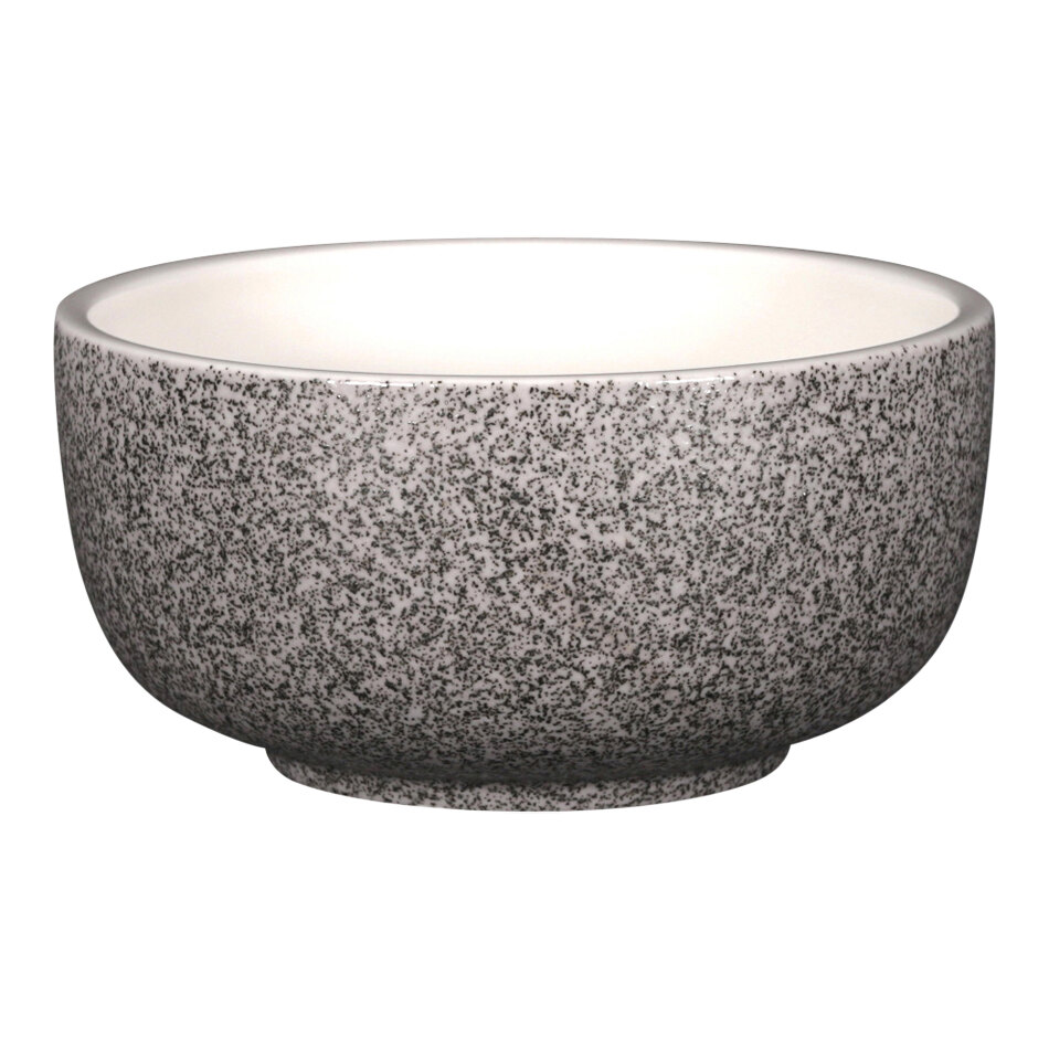 RAK Porcelain Rakstone Ease 14 oz. Dual Porcelain Bowl - 12/Case