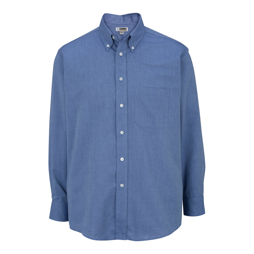 Edward Long Sleeve T-Shirt - Dusty Blue