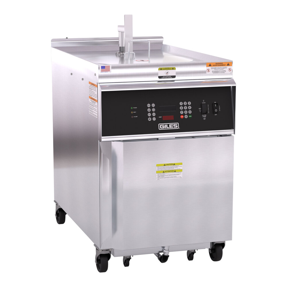 Giles GEF-400 208/1 45 lb. Electric Kettle Fryer 208V, 1 Phase