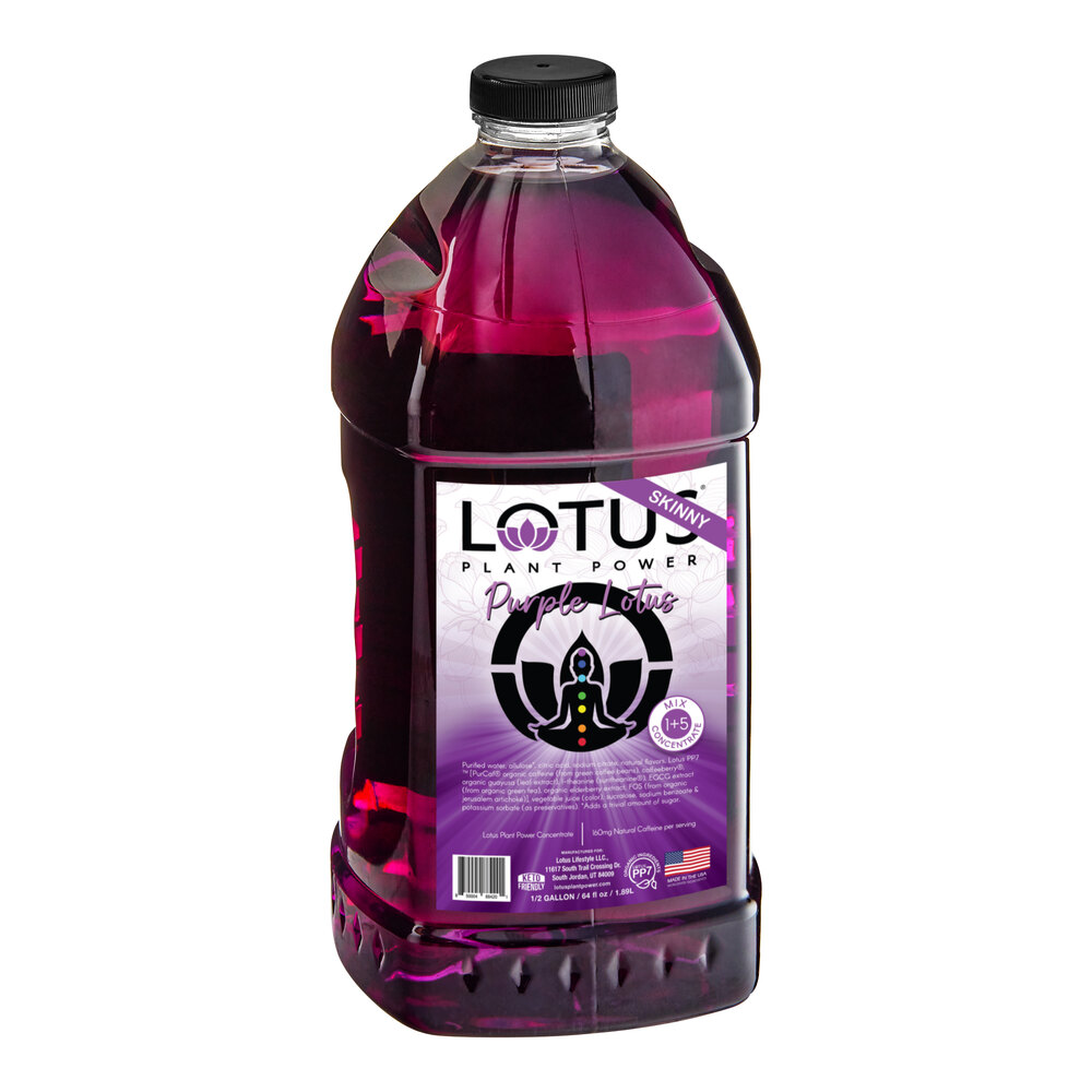 Lotus Plant Power Sugar-Free Purple Lotus 5:1 Energy Concentrate