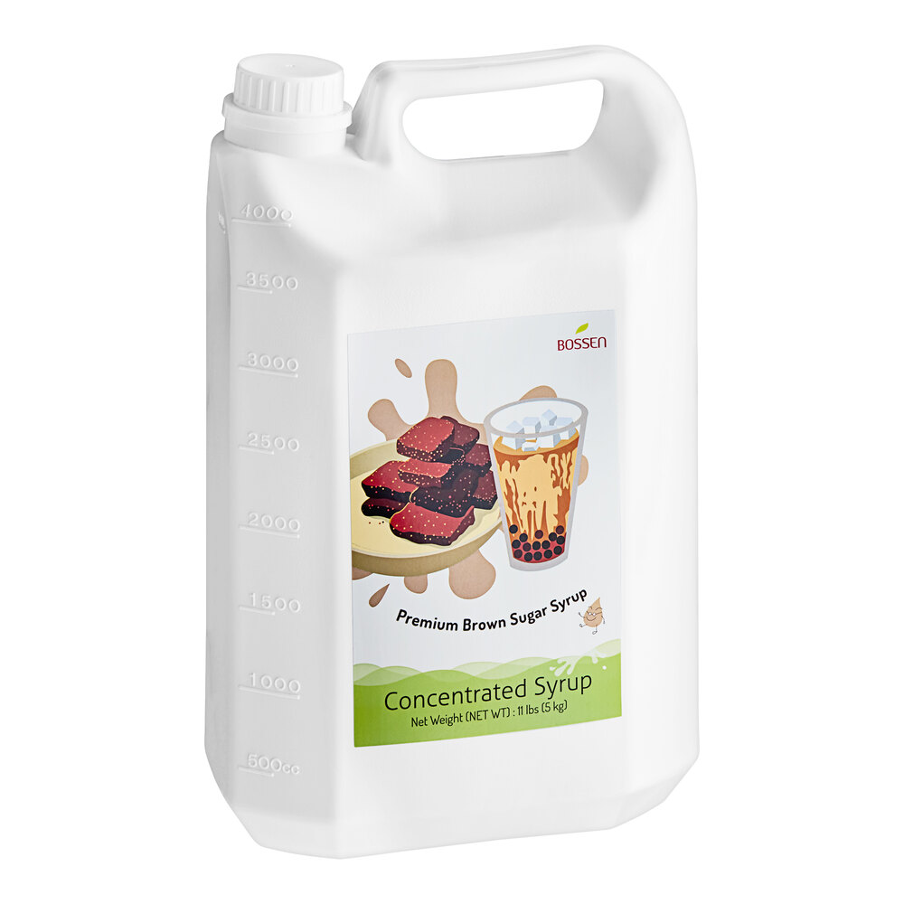 Bossen Premium Brown Sugar Concentrated Syrup 169 fl. oz. (11.2 lb ...
