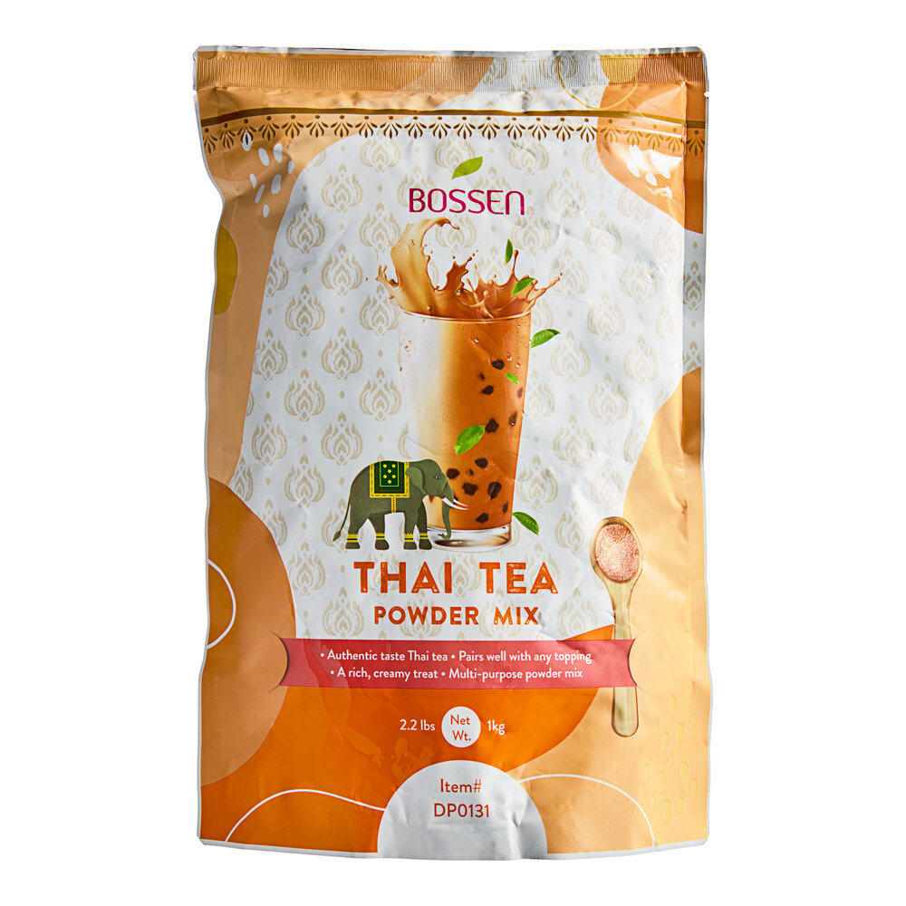 Bossen 2.2 lb. Thai Tea Powder Mix - 20/Case