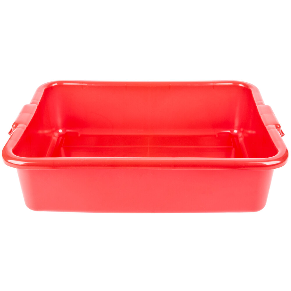 Vollrath 1521C02 Perforated Drain Box Traex ColorMate Red 20" x 15