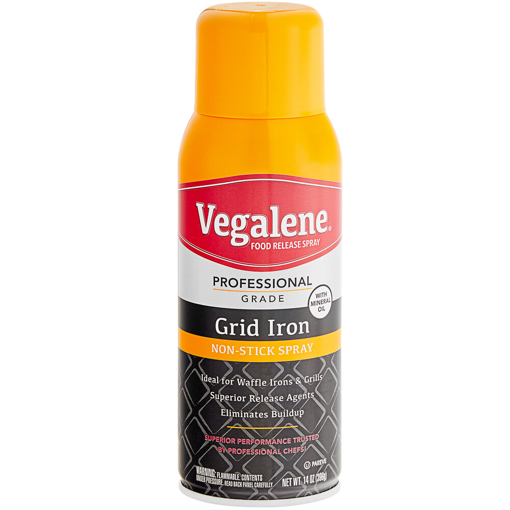 Vegalene 14 oz. WaffleOff Grid Iron Release Spray 6/Case