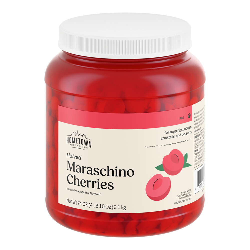 Hometown Provisions Maraschino Cherry Halves 74 oz.