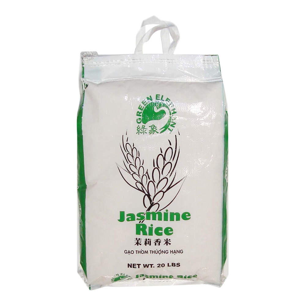 Green Elephant Jasmine Rice 20 lb.