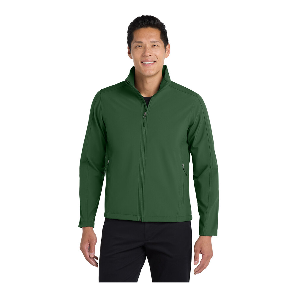 Port Authority J317 Unisex Customizable Forest Green Core Soft Shell ...