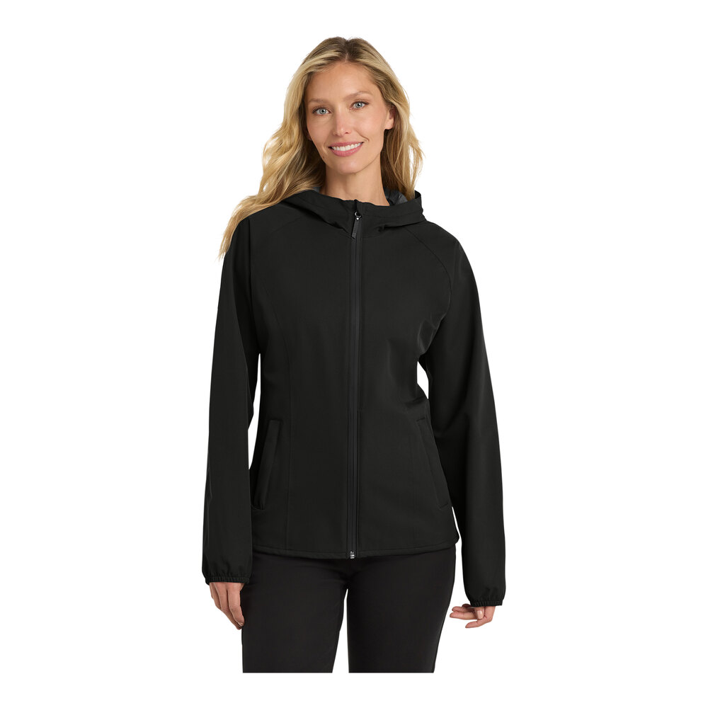 Berne Women's Coastline Waterproof Rain Jacket - Large - Black - NWT main image 0