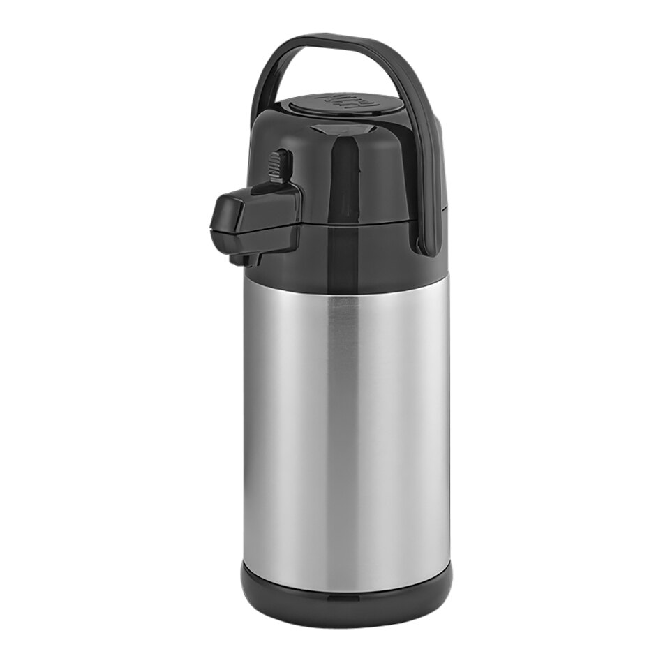 Service Ideas Eco-Air® Slim 2.2 Liter Stainless Steel Lined Airpot with ...