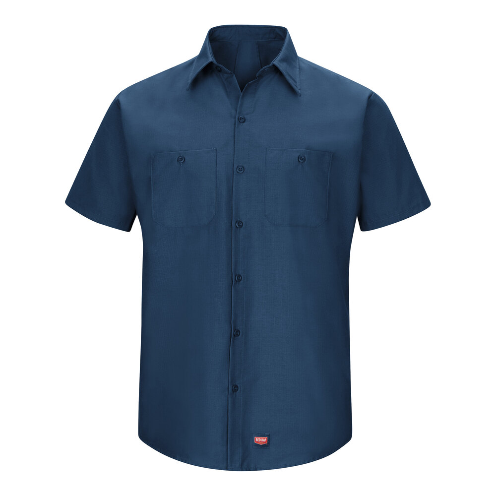 美品✨BRIEFING DRESS BD SHIRT 半袖 ネイビー XL 2953826.jpg