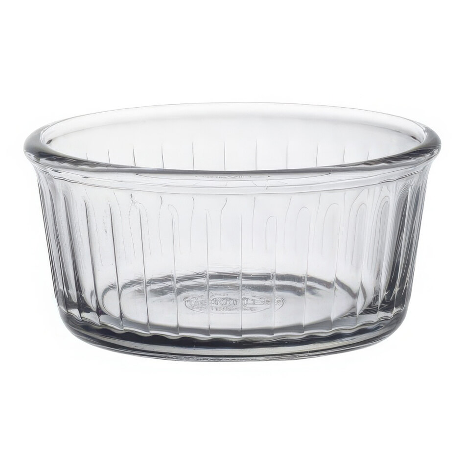 Duralex Ovenchef 8.5 oz. Clear Glass Ramekin - 48/Case
