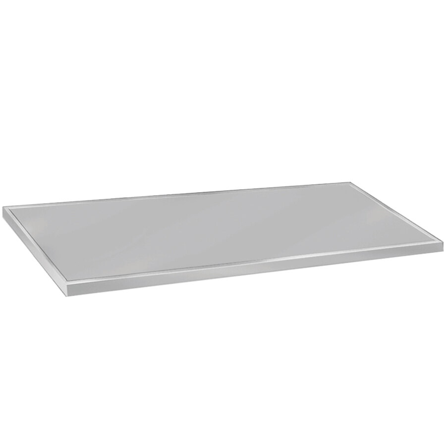 Advance Tabco VCTC245 25" x 60" Flat Top Stainless Steel Countertop