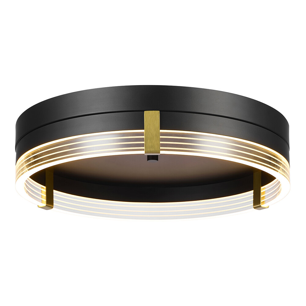 Kube Sngle-Lght LED Flush Mount Celng Lght | Celng Lghts, Bronze Celng Lghts, Flush