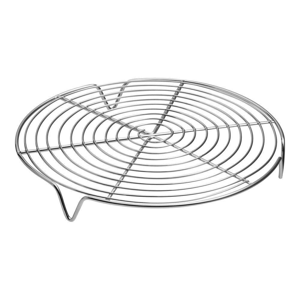 Matfer Bourgeat 7 3/4 Round Footed Stainless Steel Cooling Rack 312501