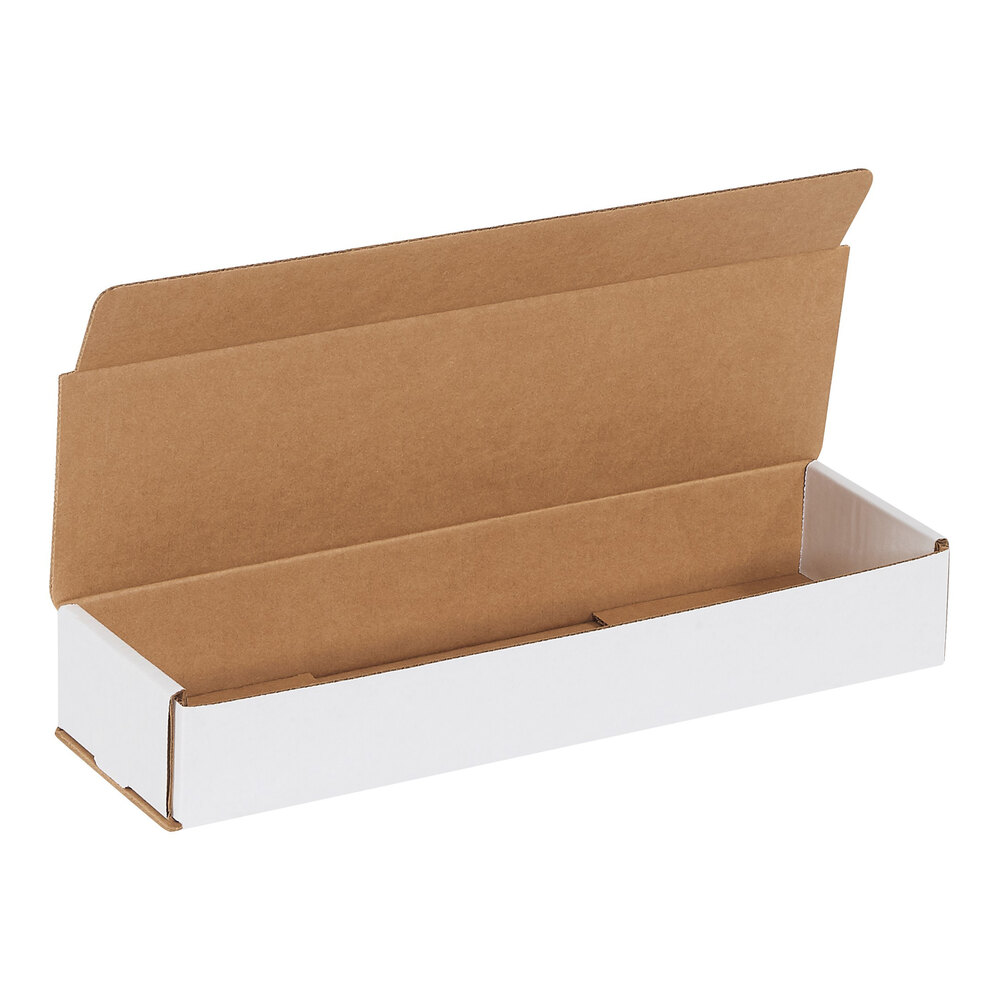 50 7 x 4 x 4 White Corrugated Mailers Die Cut Tuck Flap Boxes Free Shipping