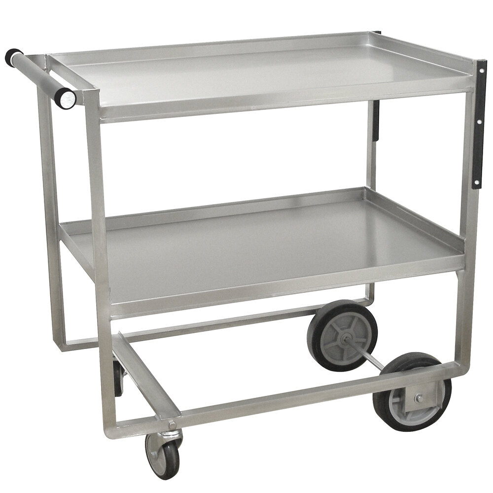 Advance Tabco UCS-1 Stainless Steel Two Shelf Heavy-Duty Utility Cart ...