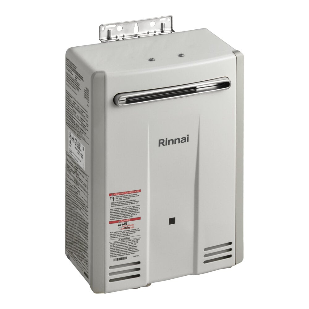 Rinnai V53DeP Liquid Propane Wall-Mounted Outdoor Tankless Water