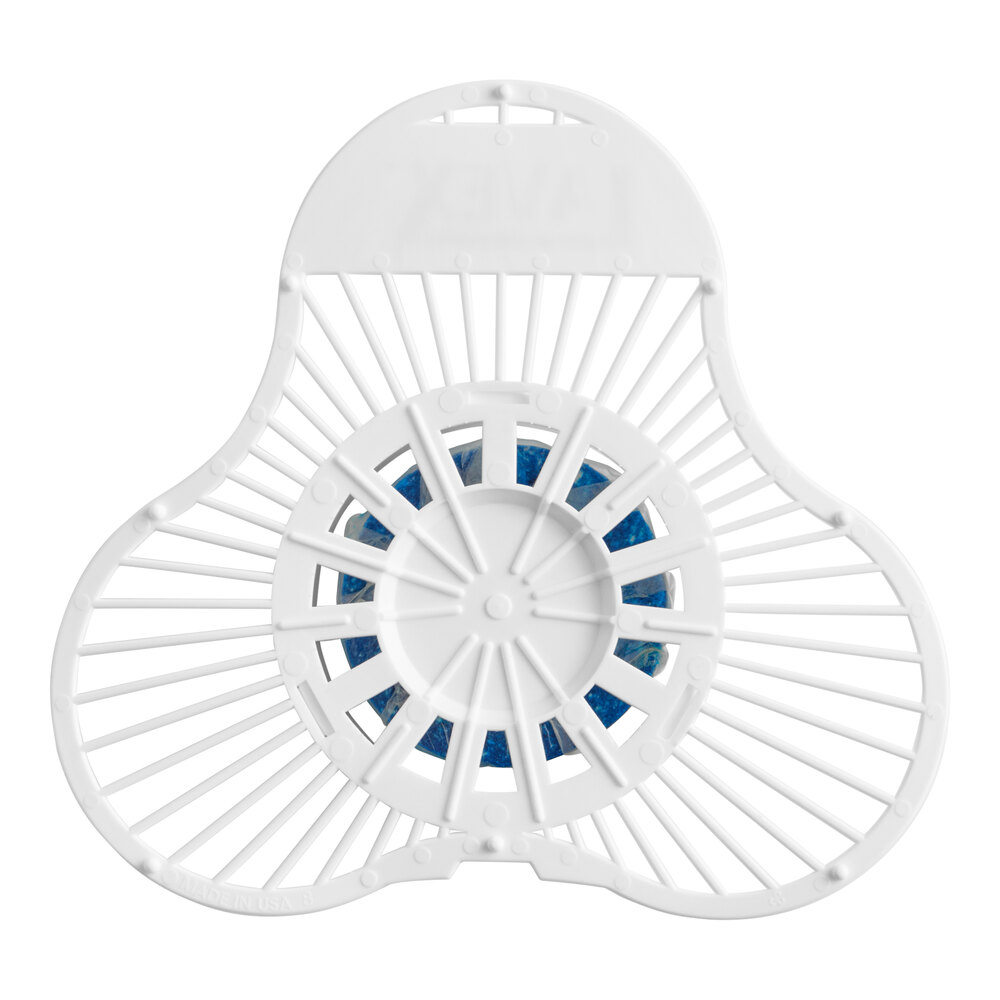 Deodorizing Urinal Screen with Herbal Mint Scented Enzymatic Block