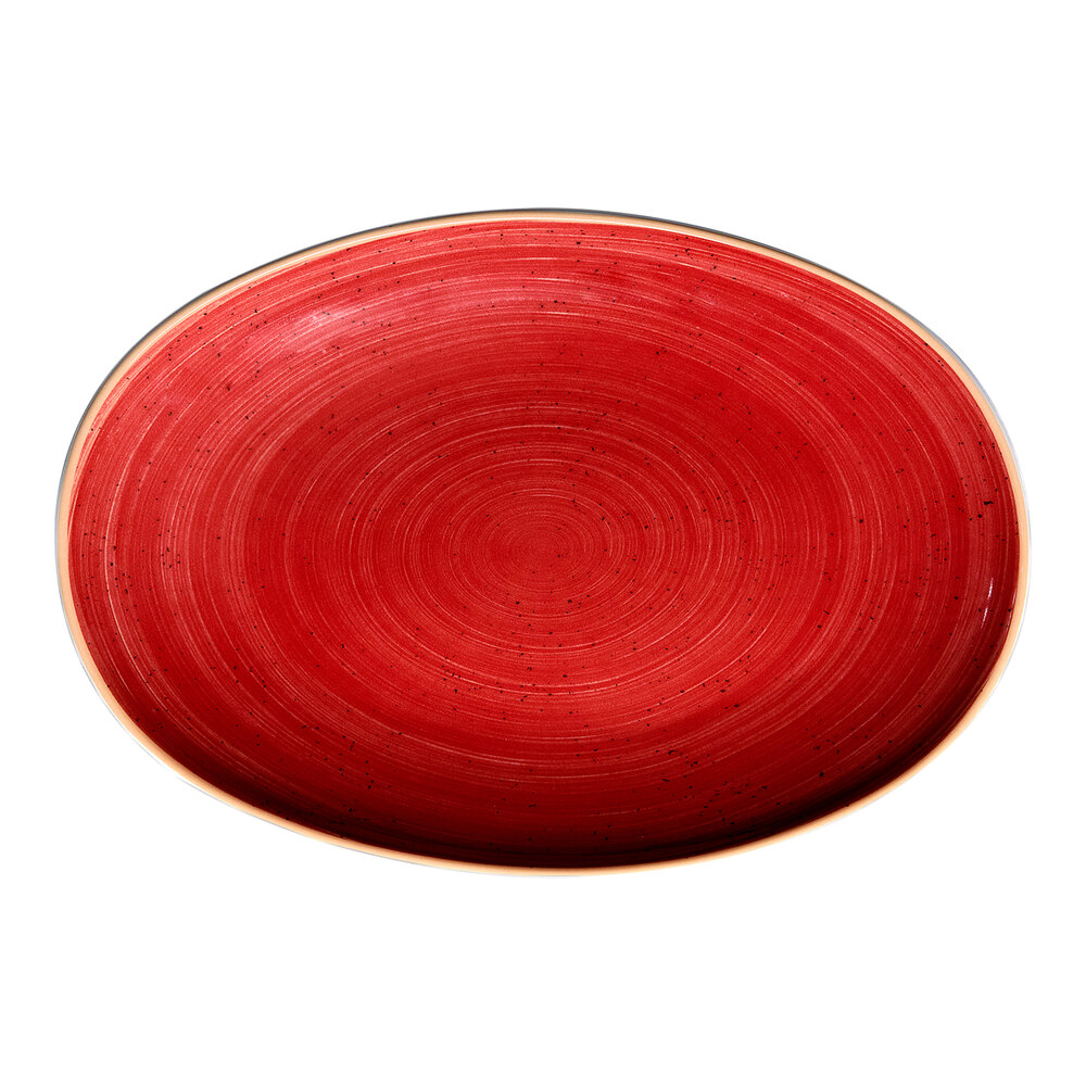 ariane-twister-12-5-8-x-8-11-16-red-oval-coupe-porcelain-plate-6-case