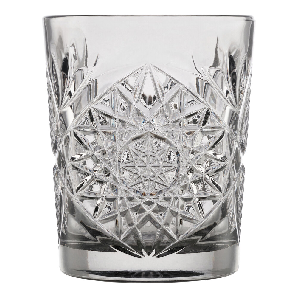 Libbey Hobstar Kristallen glazen voor whisky, water en sap; inhoud: 350 ml; set van 6 stuks