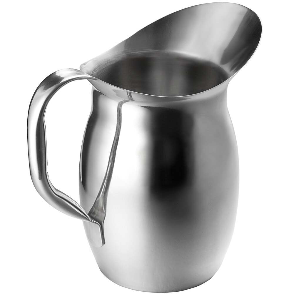 Table Pitcher TableCraft 64 oz. Stainless Steel Bell Pitcher 202 - 12/Case