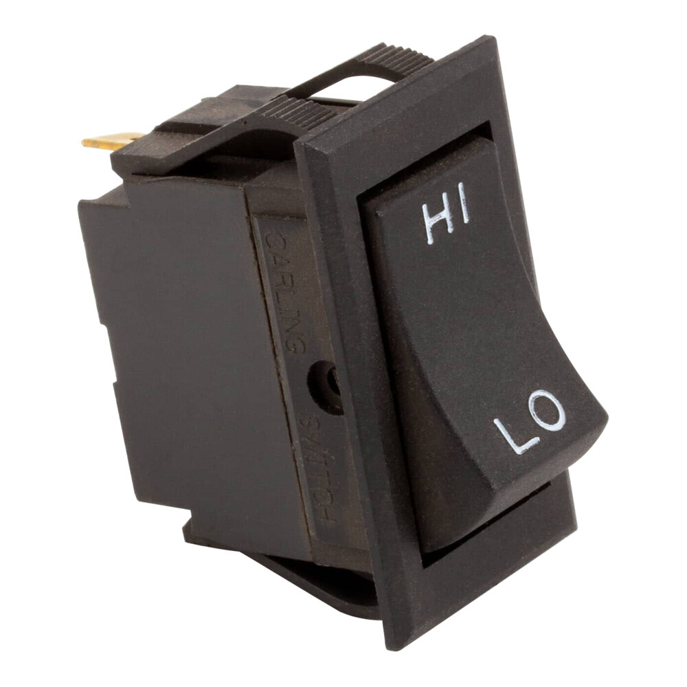 Spdt Rocker Blodgett 30518 Switch, Rocker Spdt Matt Black