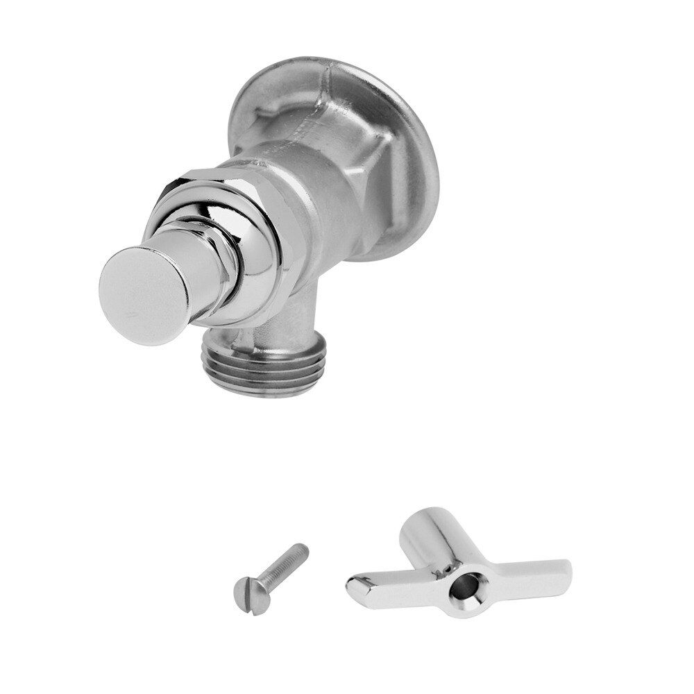 T&S B0731 Wall Mount Sill Faucet with 3 5/8" Spout, 9.1 GPM Garden