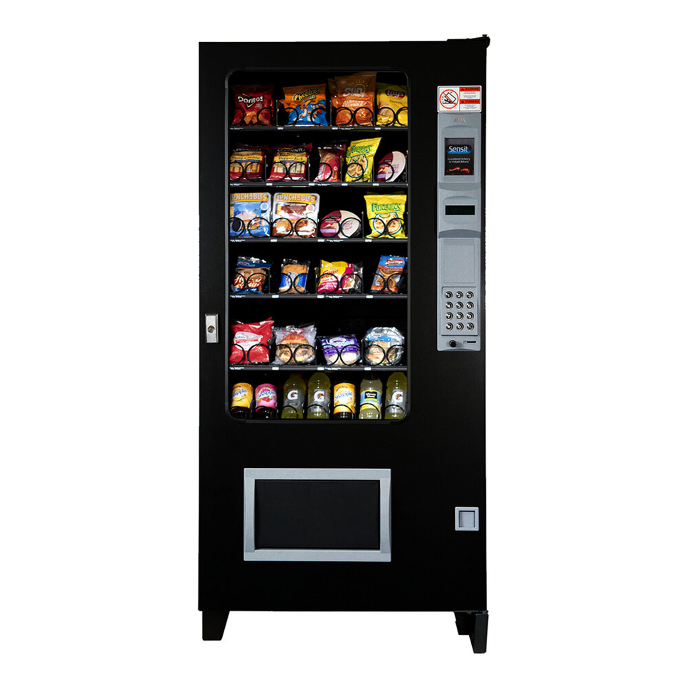 AMS LTF 5F-1B 26-Selection Refrigerated Snack and Beverage Vending ...