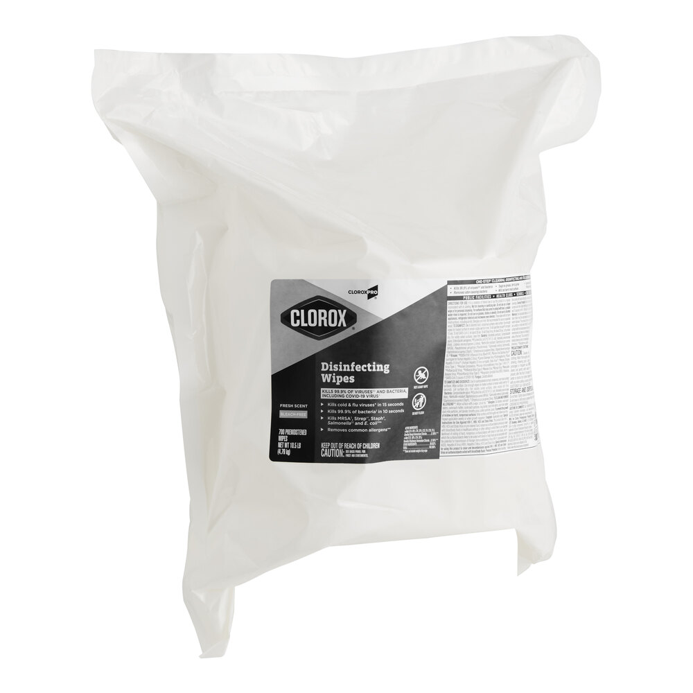 CloroxPro Clorox CLO31428 700-Count Fresh Scent Disinfecting Wipes