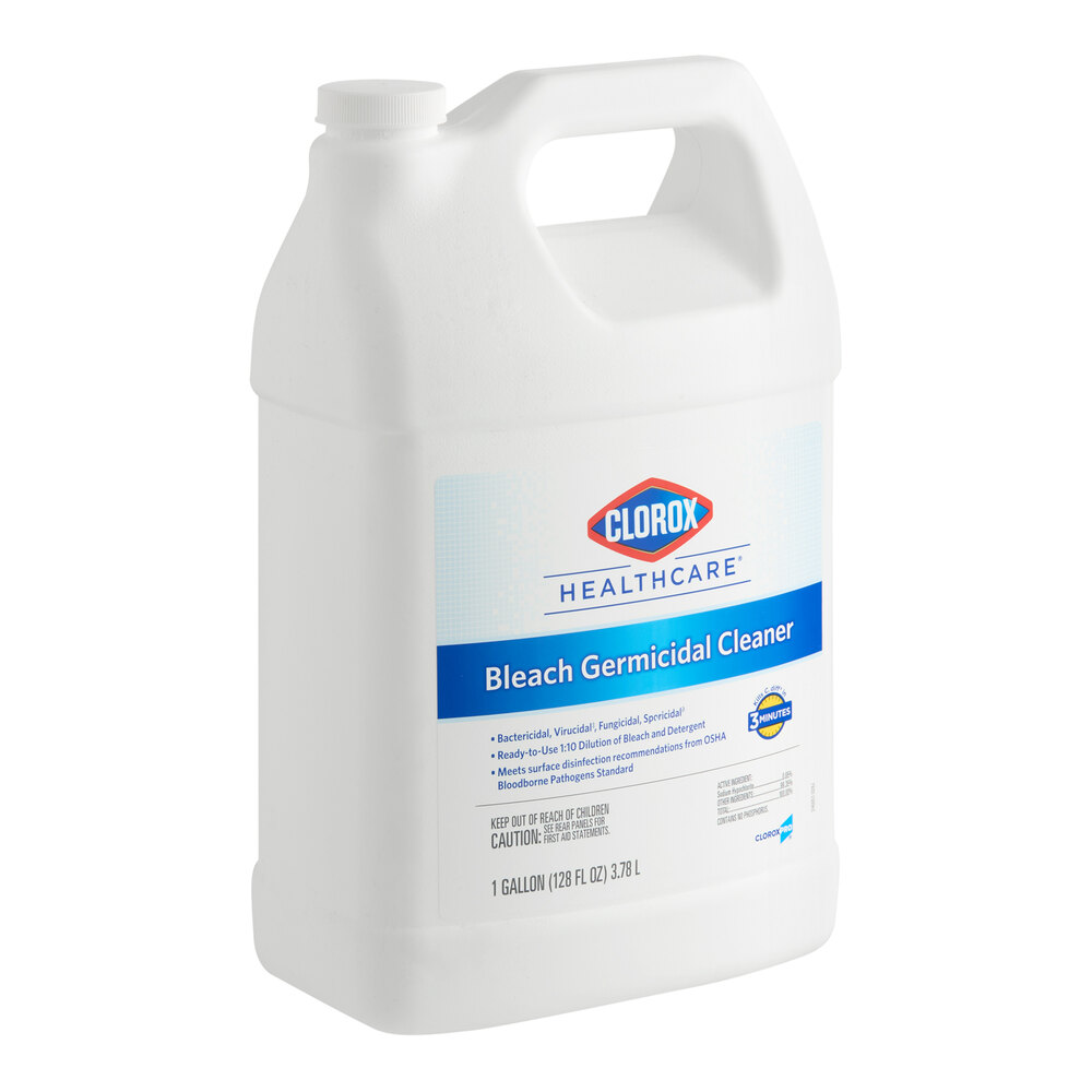 CloroxPro Clorox Healthcare CLO68978 1 Gallon Bleach Germicidal