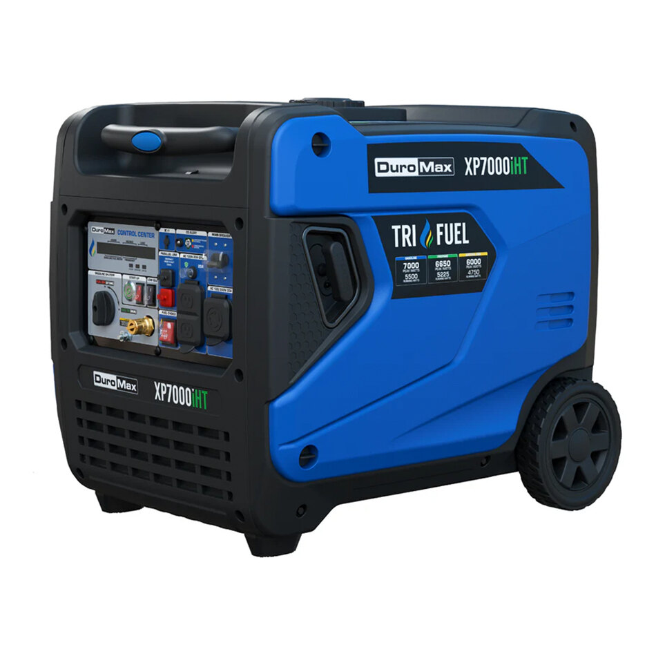 DuroMax 320 CC Tri Fuel Digital Inverter Portable Generator with