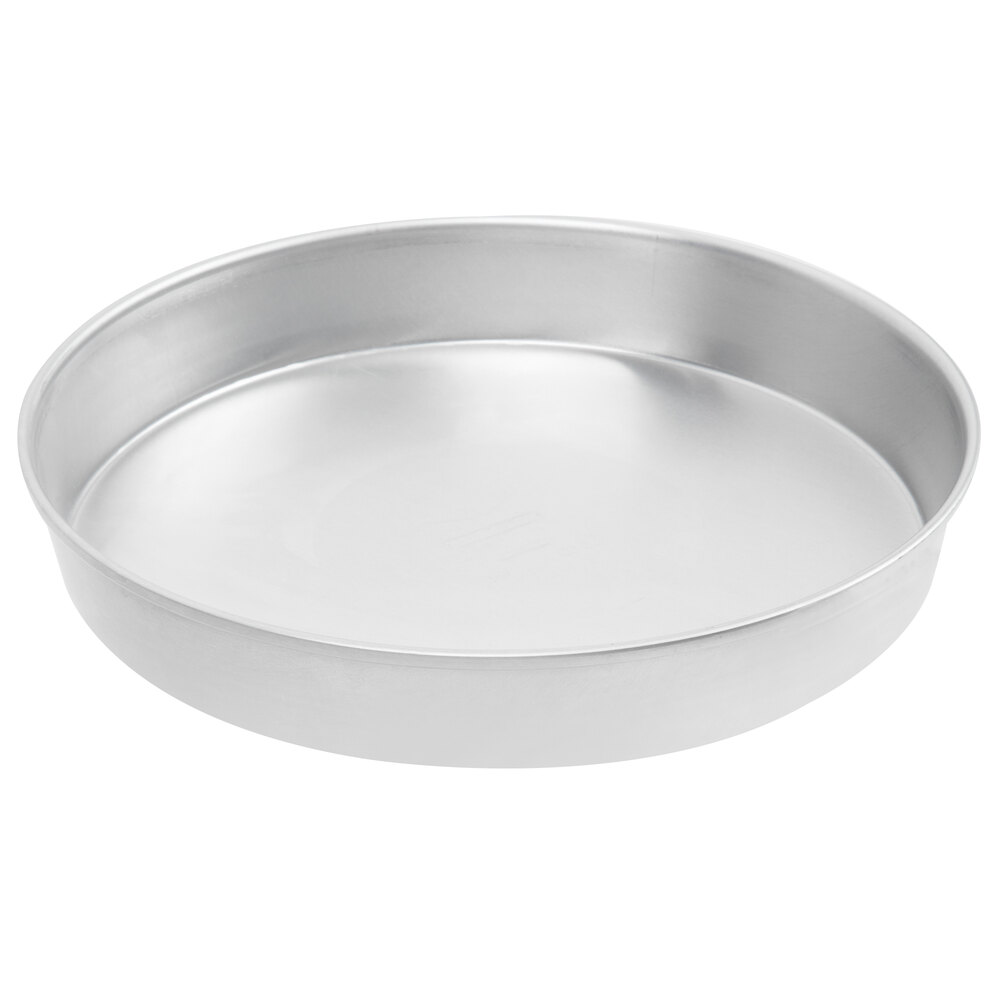 Vollrath 68099 WearEver 9 5/8" x 1 1/2" Round Aluminum Cake Pan