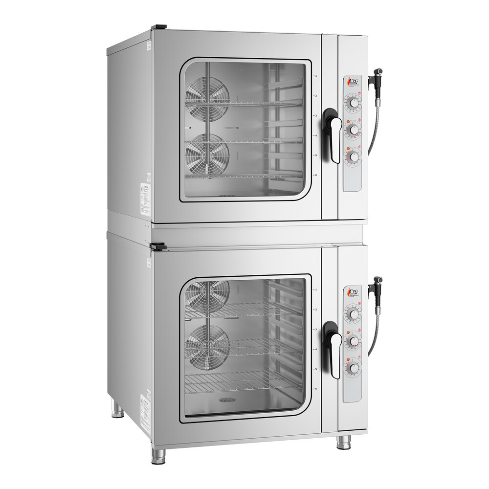 Cooking Performance Group 2OCB26I Double-Stacked 6 Pan Full Size ...