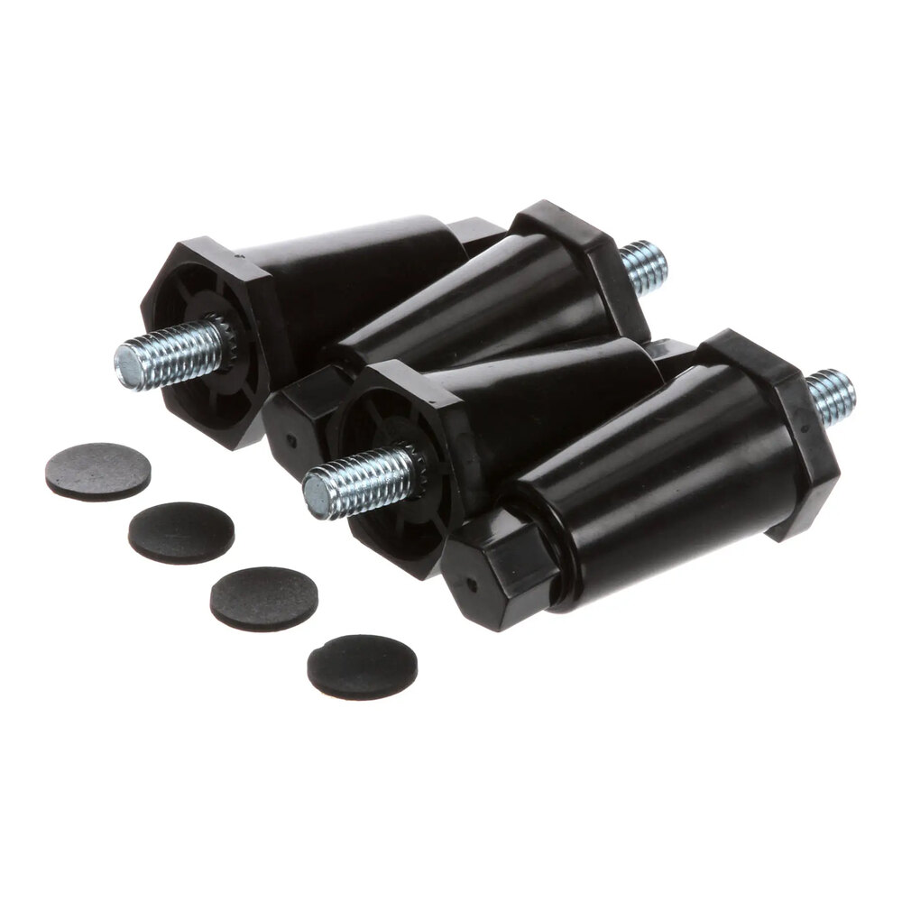 Bunn 13255.0006 Kit,Leg-2.50 Adj Blk Plastic
