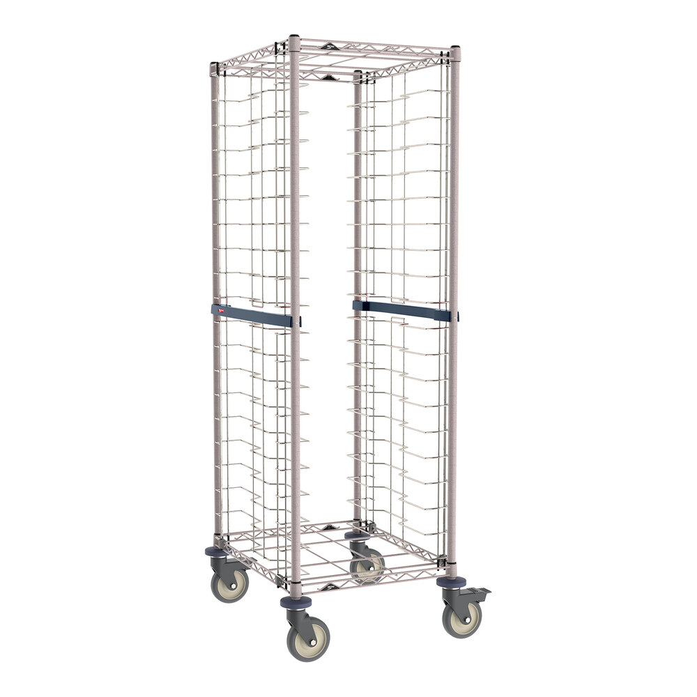 Metro RE3K4S Super Erecta Metroseal Gray Epoxy 20 Pan End Load Bun ...