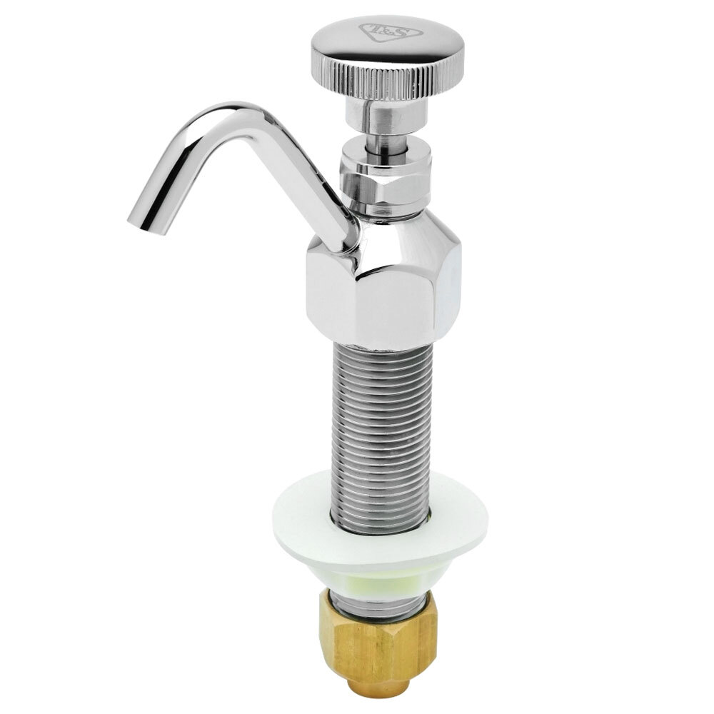 T&S B2282F03 0.25 GPM Flow Control Dipper Well Faucet with Flow Tower