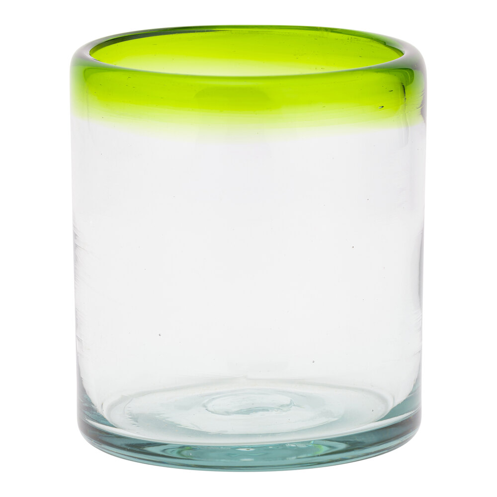 Lime Rim 10 Strawberry Street Lime Rim 12 oz. Rocks / Double Old Fashioned Glass ...