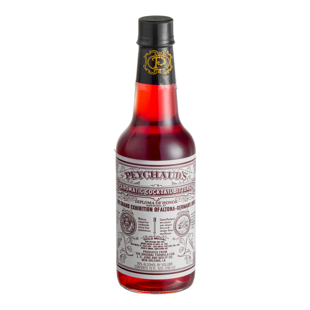 Peychaud's Aromatic Cocktail Bitters 10 fl. oz. - 12/Case