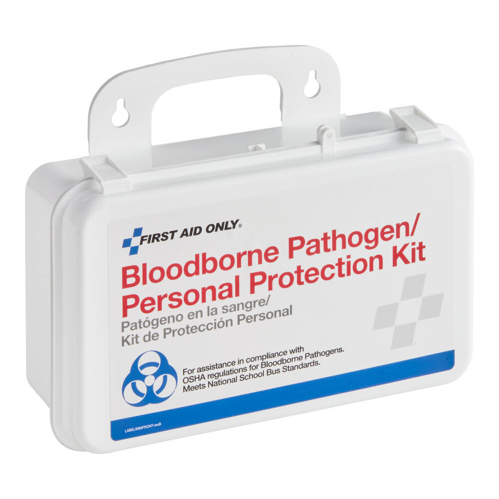 First Aid Only 3060 32-Piece Bloodborne Pathogen (BBP) Personal ...