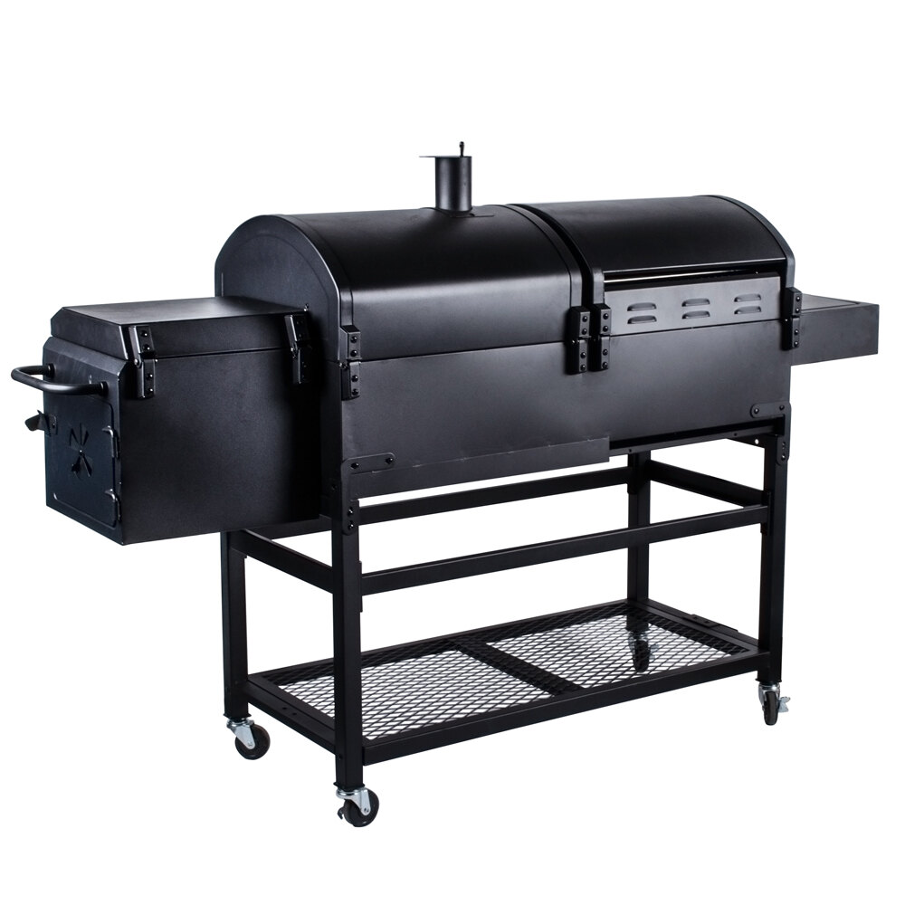 Backyard Pro Portable Outdoor Gas and Charcoal Grill ...