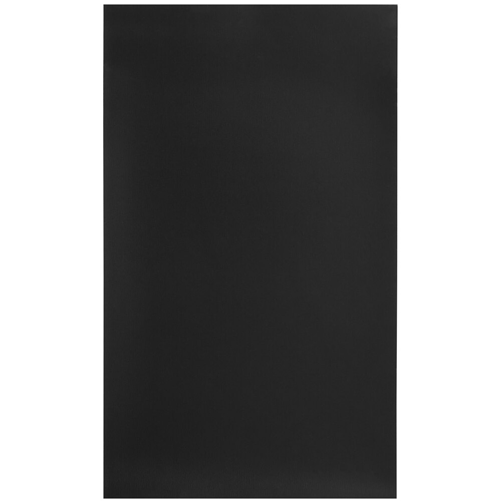 A black rectangular magnetic label holder.