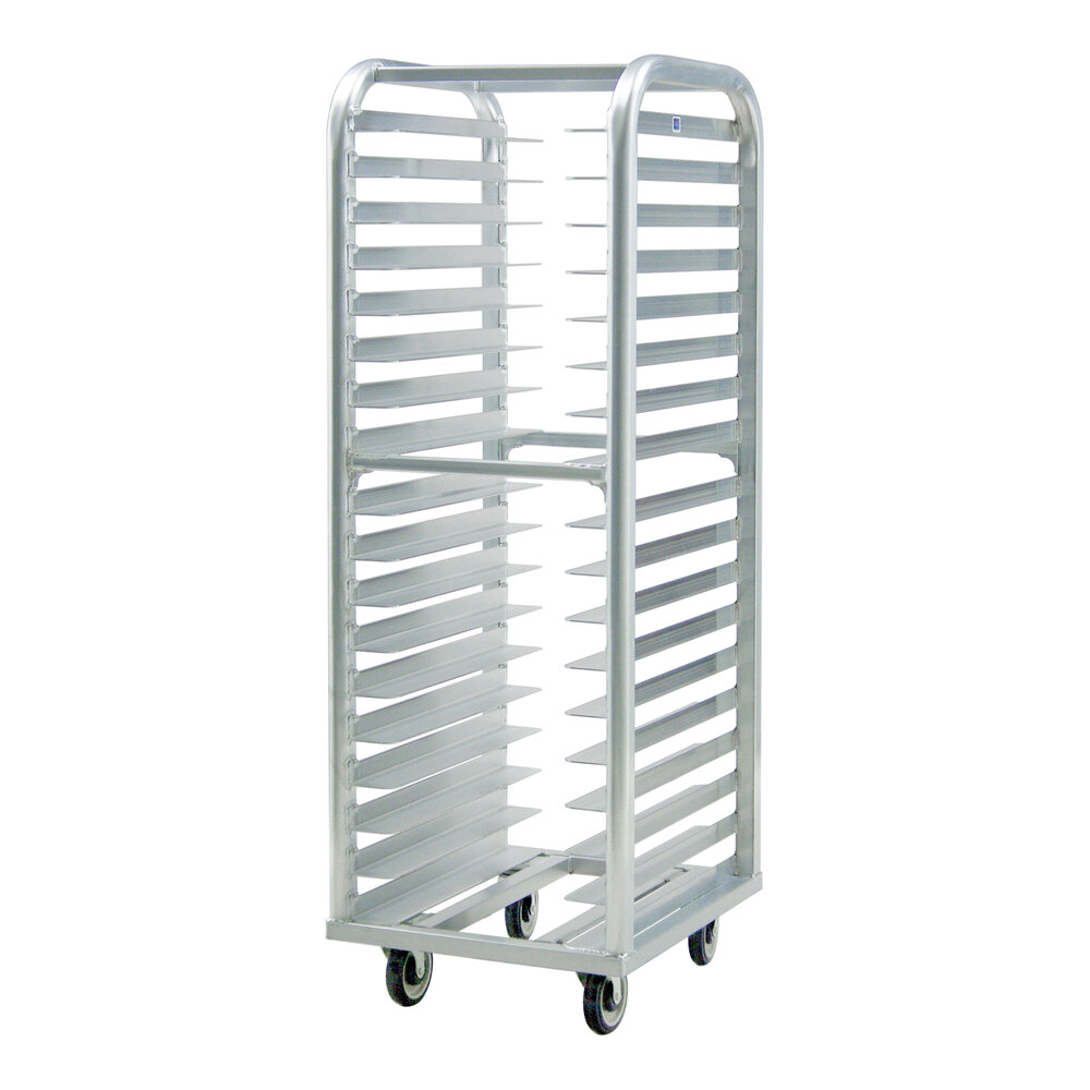 Rolling Panel Rack Size New Age Industrial Lifetime Series 18-Pan Full-Size Wide-Angle Aluminum ...