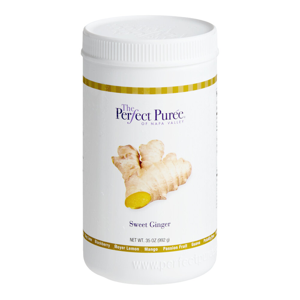Perfect Puree Sweet Ginger Puree 35 oz. - 6/Case