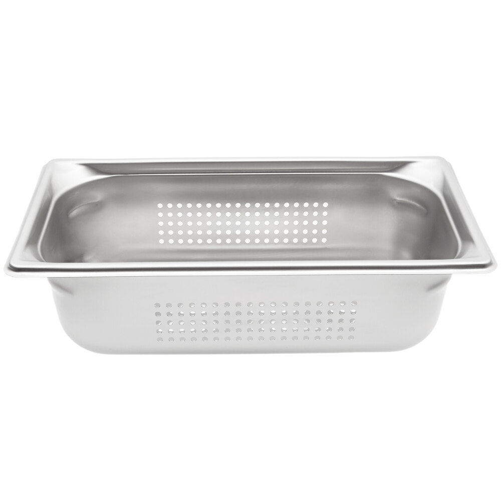 Vollrath 90343 Super Pan 3® 1/3 Size AntiJam Stainless Steel