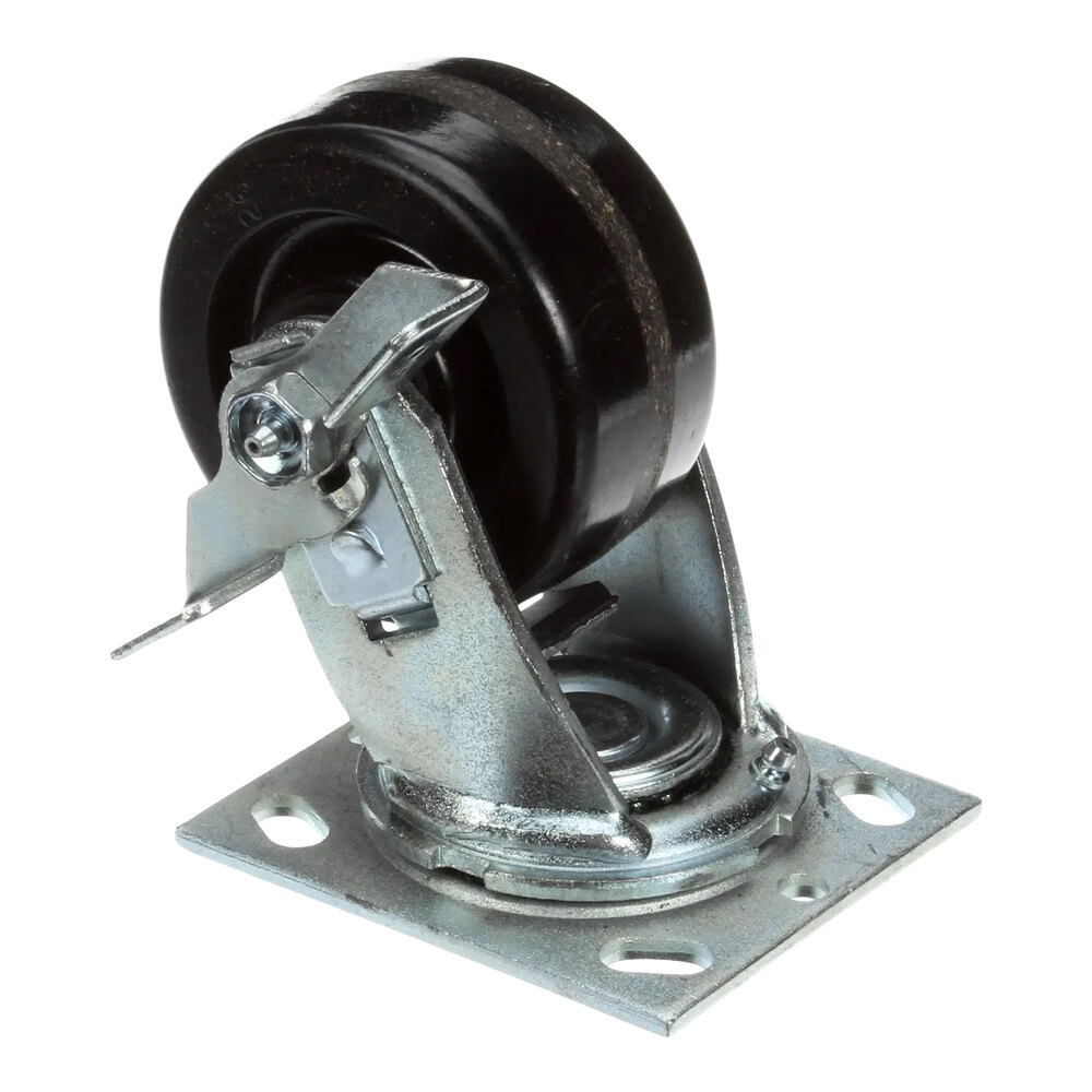 Randell HD CST201 Caster, 5.5 O/A, 4 Wheel, W/Side Brake