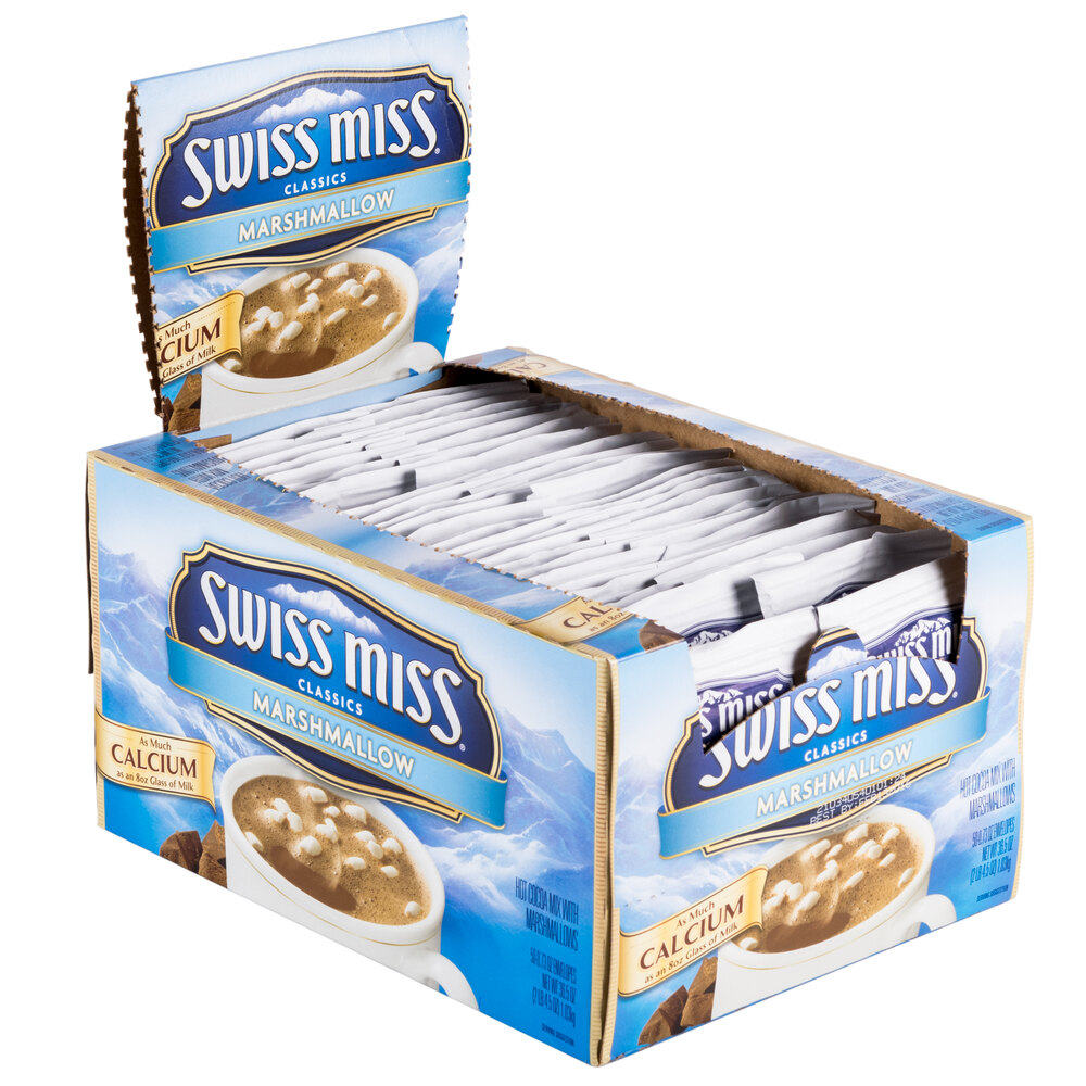 Swiss Miss Hot Chocolate with Marshmallows 50/Case