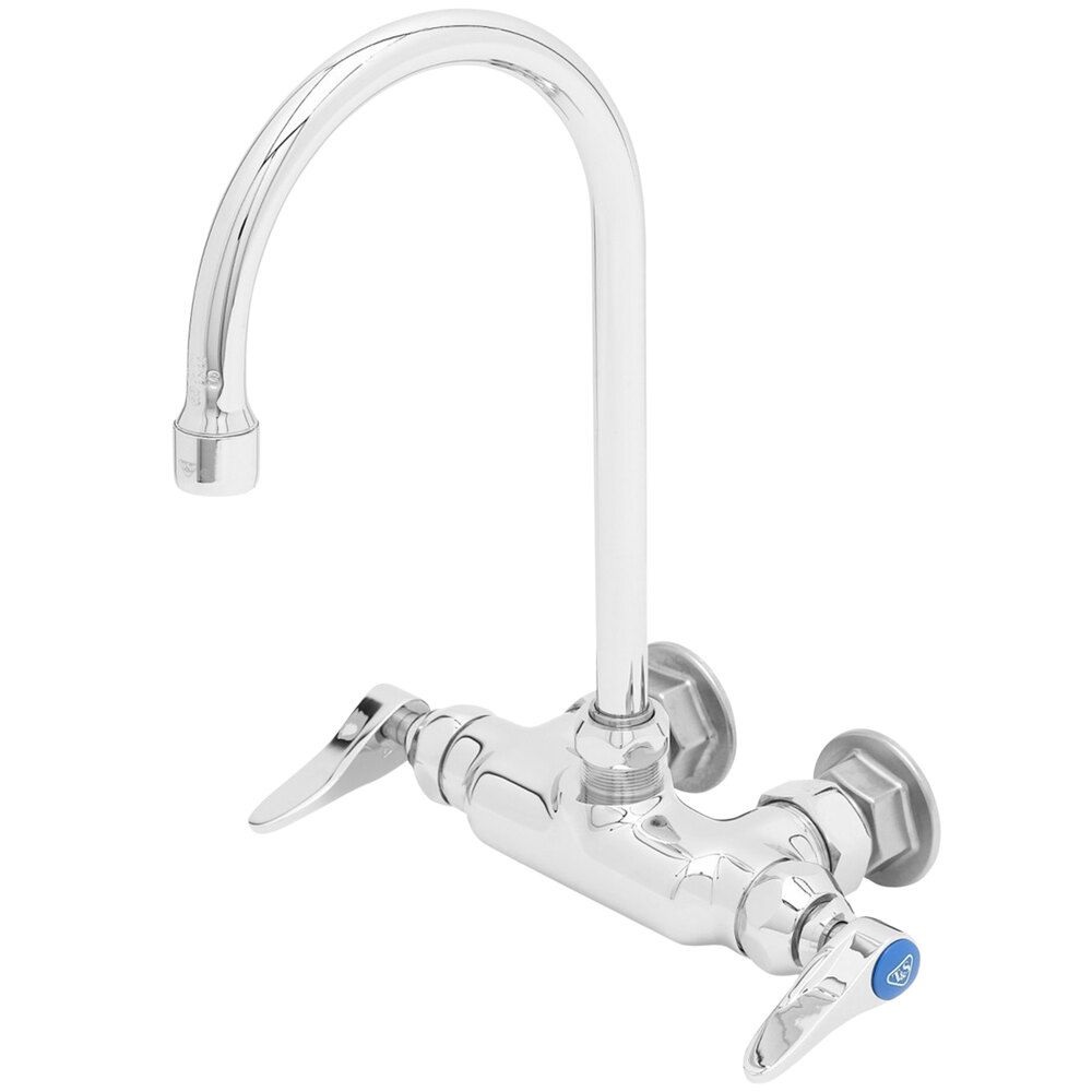 T&S B0346 Wall Mounted Pantry Faucet with 3 3/8" Adjustable Centers