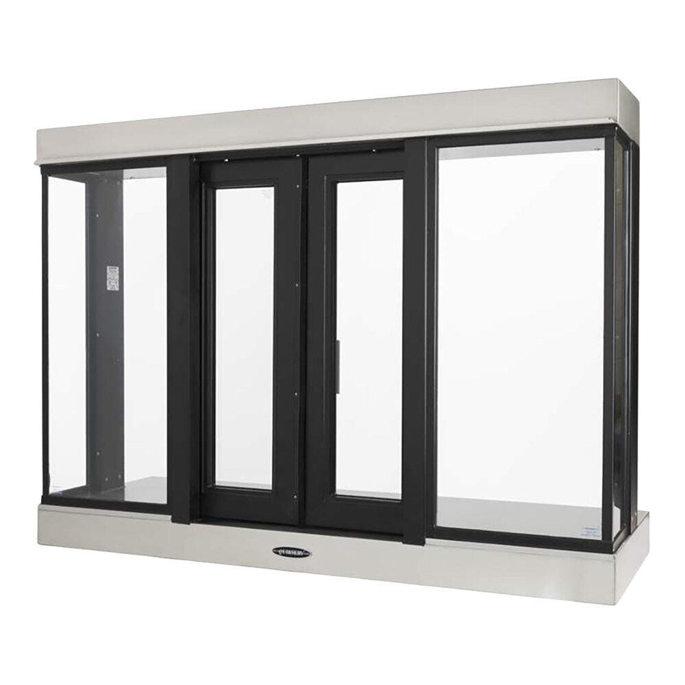QuikServ 9039-BX Model PW-54E 53 1/2" x 12" x 40" Dark Bronze Anodized ...